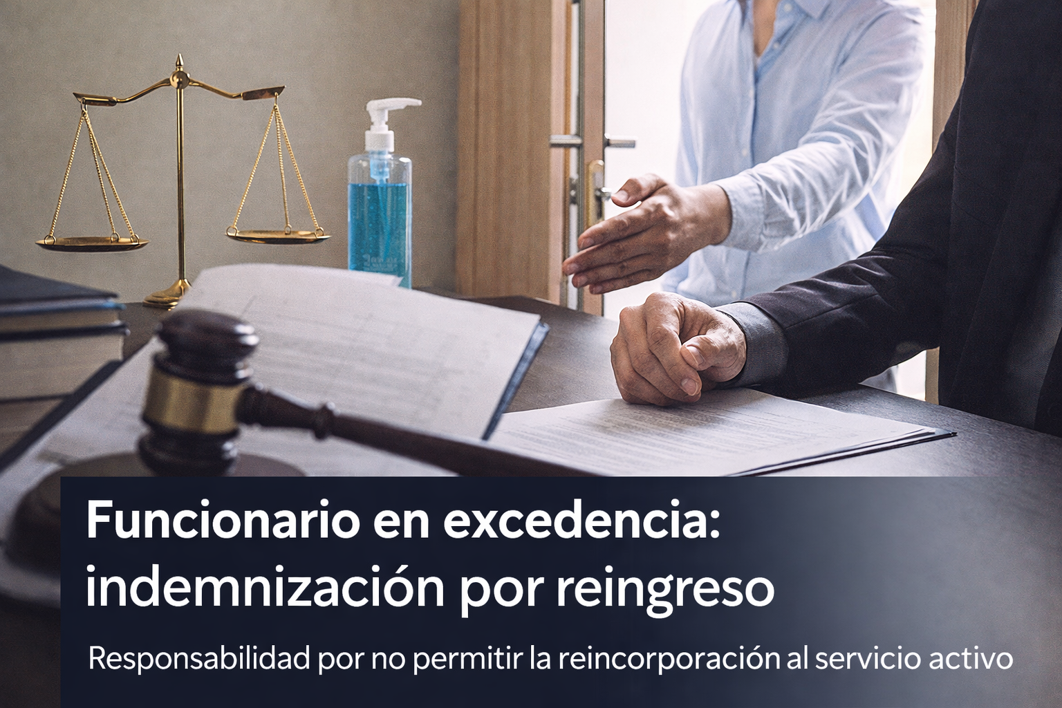 Indemnización por impedir la reincorporación de un funcionario en excedencia