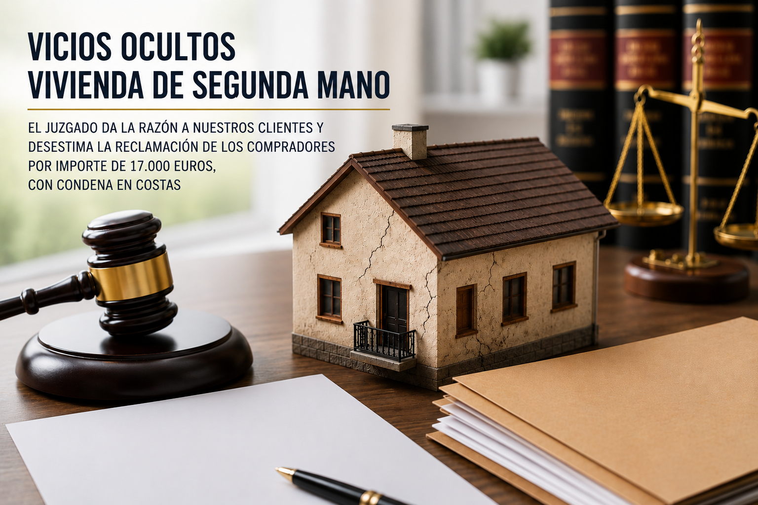 vicios ocultos en vivienda de segunda mano reclamación judicial